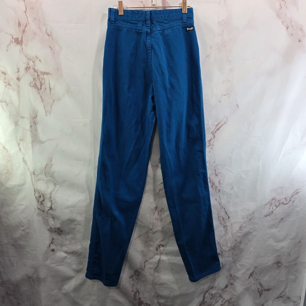 Vintage Western Jeans Womens 26 X 34 High Bareback Wrangler Silverlake Colored